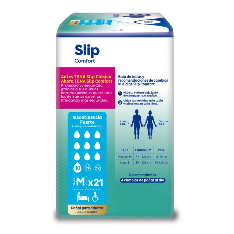 PANAL ADUL TENA SLIP COMFORT M_P