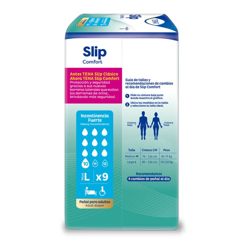 PANAL ADUL TENA SLIP COMFORT L_L