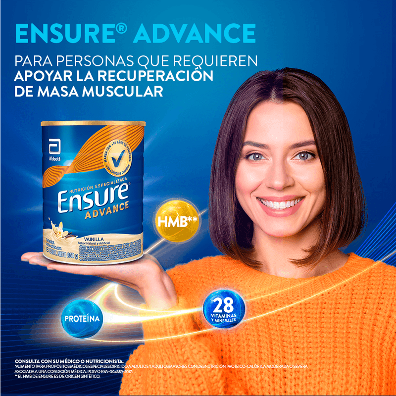 ENSURE ADVANCE VAINILLA POLVO_P
