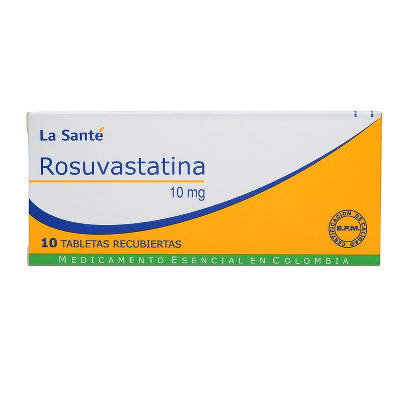 ROSUVASTATINA 10 MG -LA SANTE-_F