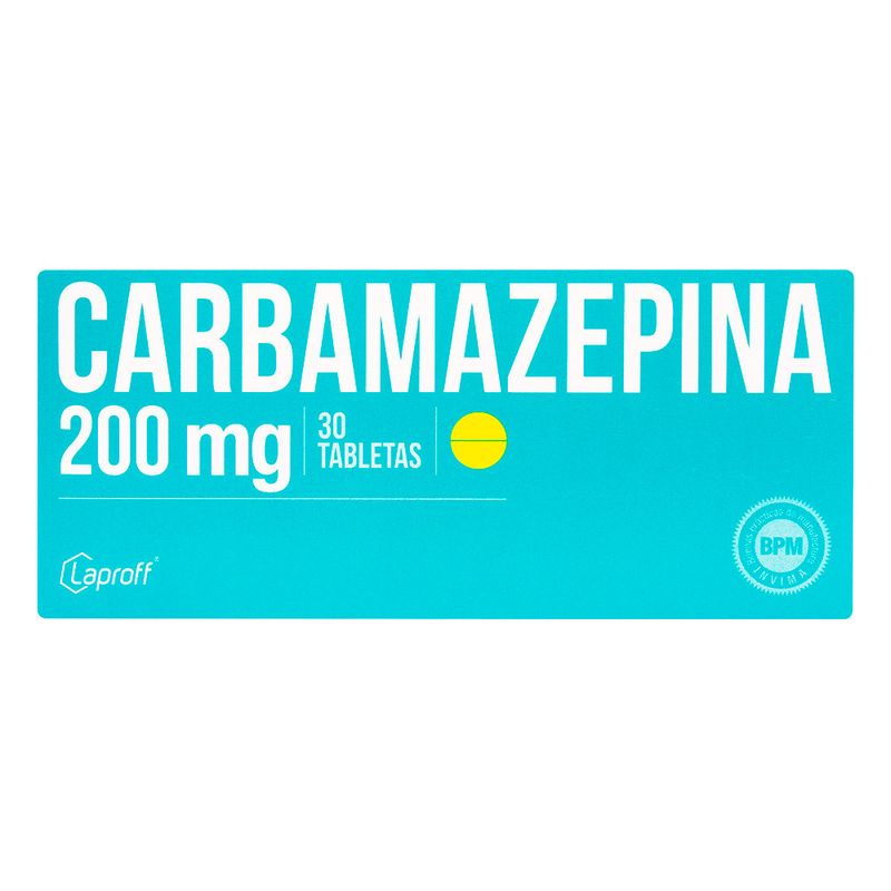 CARBAMAZEPINA DE 200 MG_F