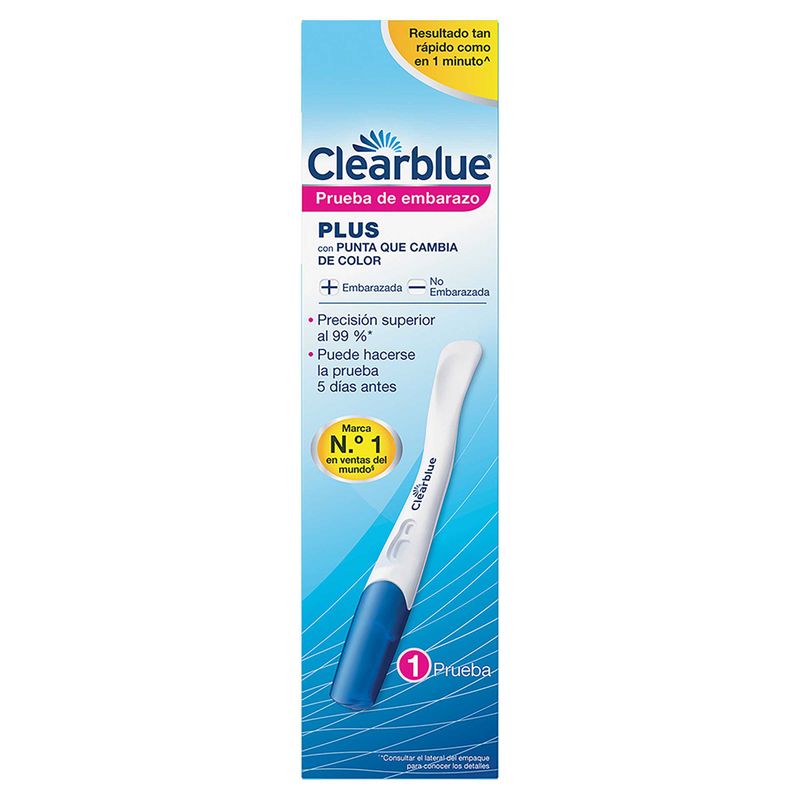 CLEARBLUE PRUEBA EMBARAZO PLUS_F