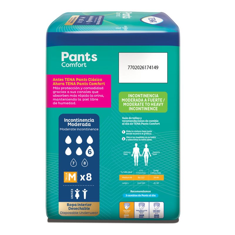 PAÑAL TENA PANTS CLASICO M_P