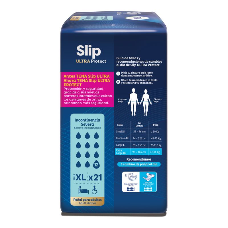 PAÑAL ADULT TENA SLIP PROTE XL_P