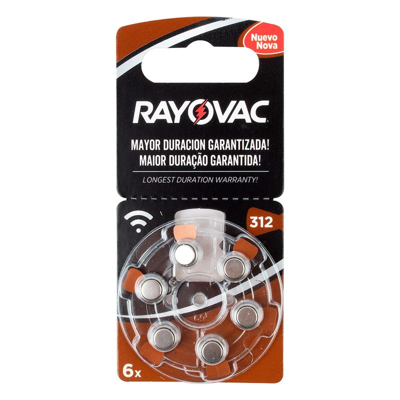 PILA AUDITIVA ZINC RAYOVAC 312_F