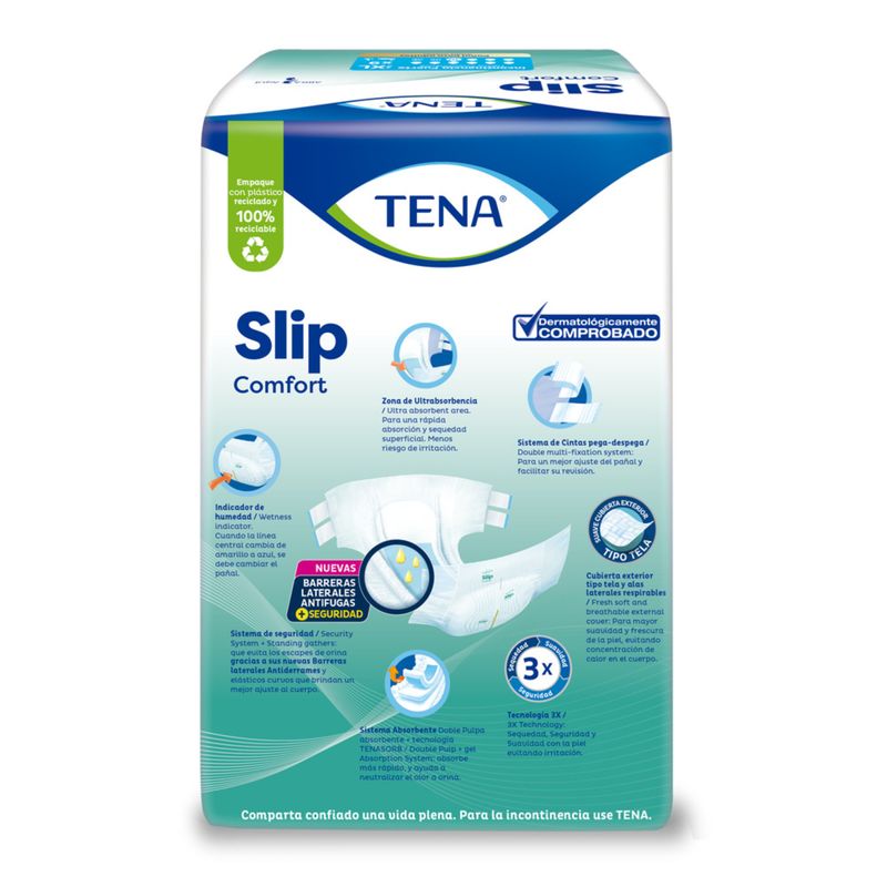 PAÑAL ADU TENA SLIP COMFORT XL_L