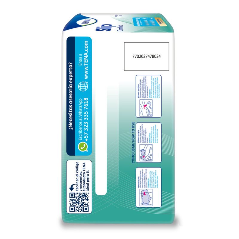 PAÑAL ADU TENA SLIP COMFORT XL_A