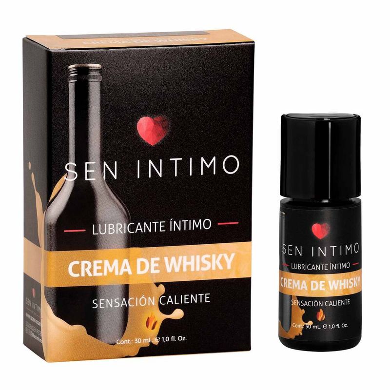 LUBRICANTE SEN INTIMO CALIENTE CREMA WHISKY