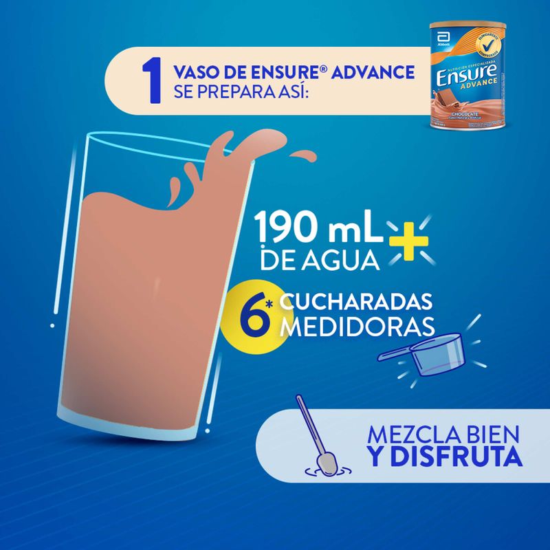 ENSURE ADVANCE CHOCOLATE POLVO_P