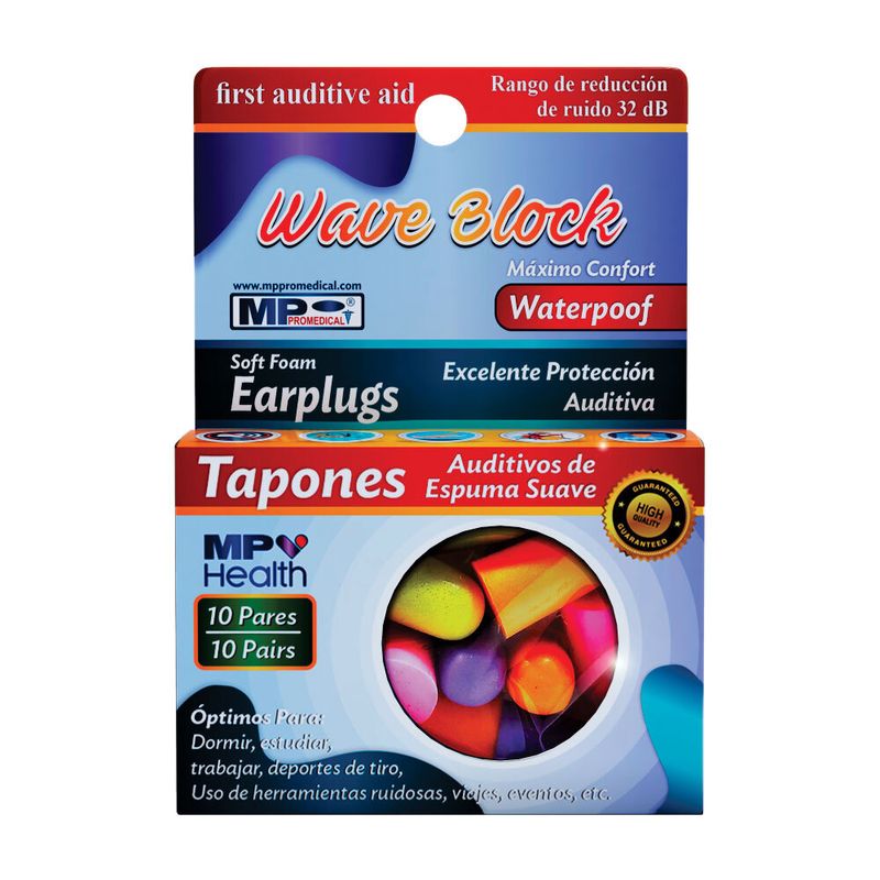 TAPONES PARA OIDO WAVE BLOCK_F