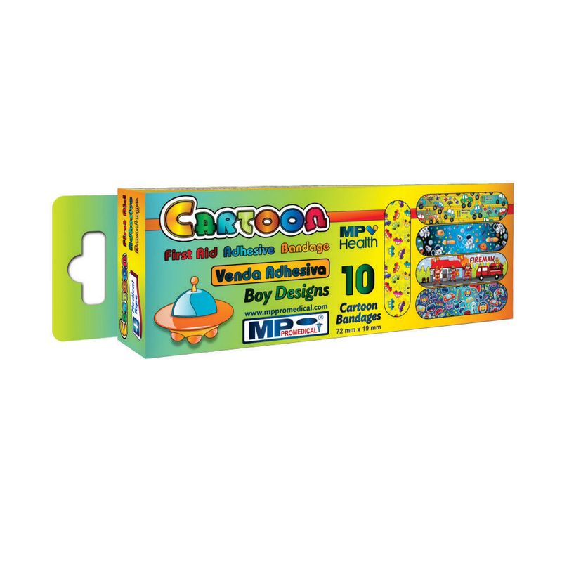 CURAS CARTOON NIÑO X10 MP PROM_F