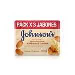 JABÓN JOHNSONS AVENA TRIPACK_F