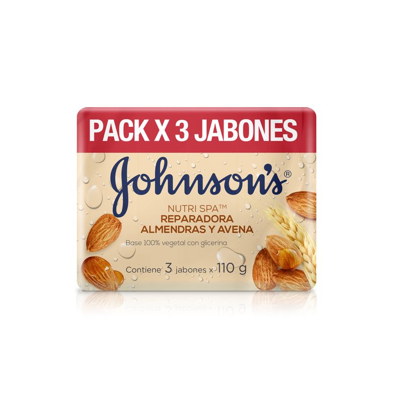 JABÓN JOHNSONS AVENA TRIPACK_F