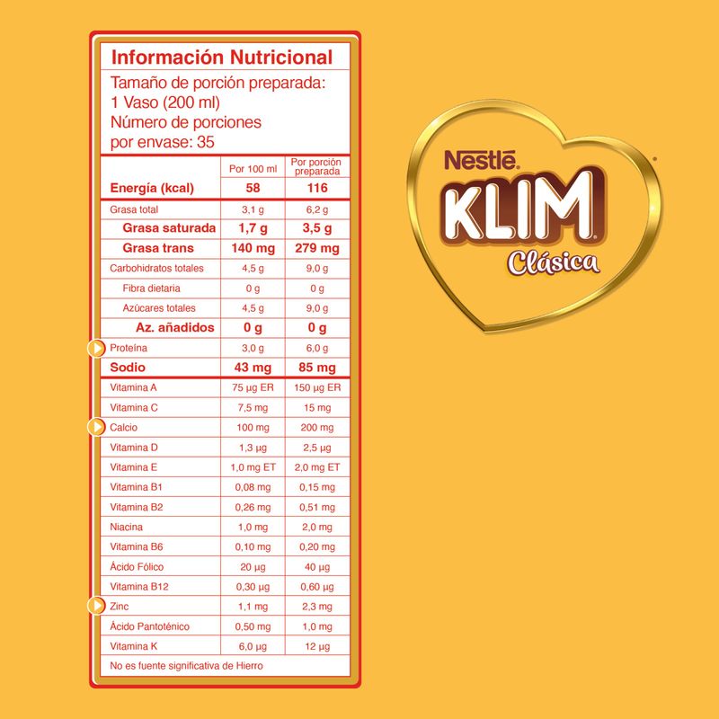 LECHE KLIM CLASICA FORTIFICADA_A