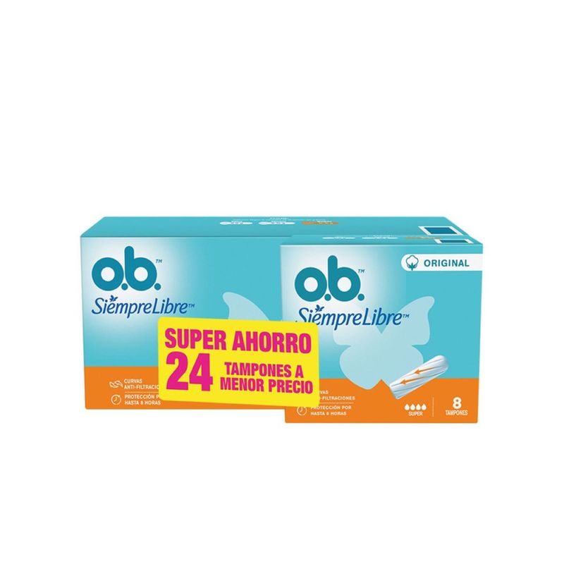 TAMPON O-B- SUPER 16 - 8_F
