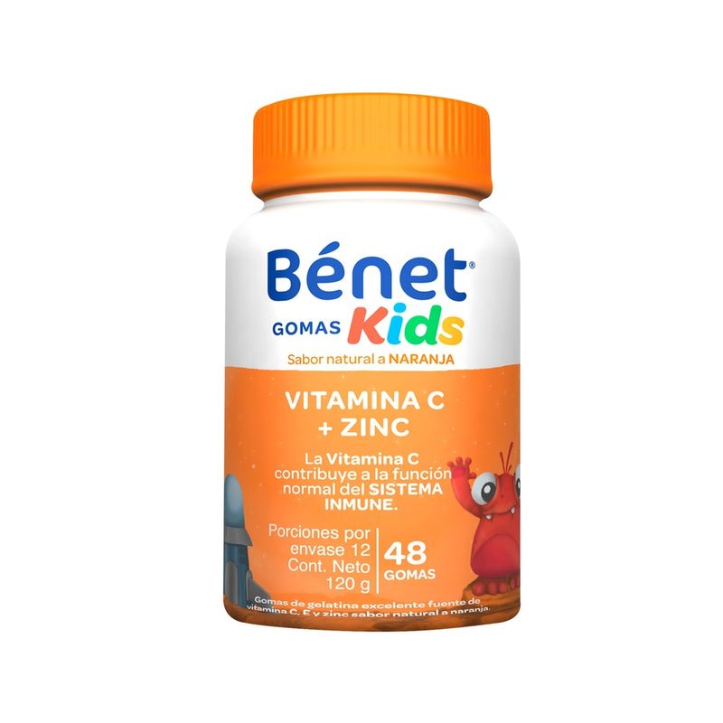 GOMAS KIDS BENET VIT C ZINC_F