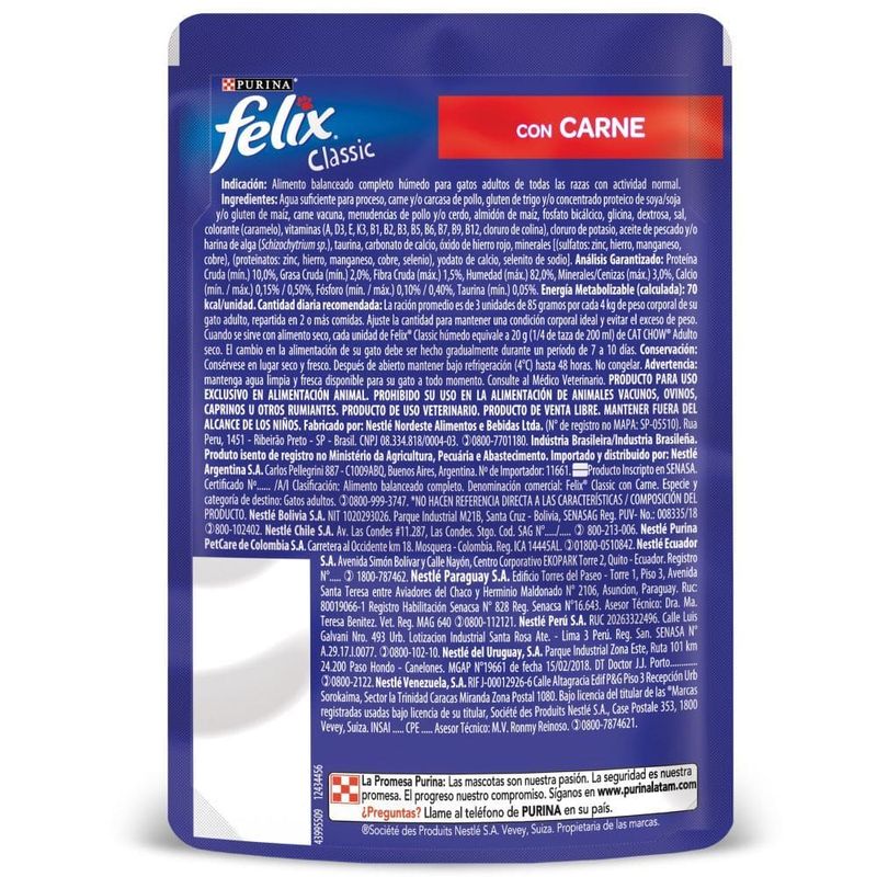 FELIX CLASSIC CON CARNE_L