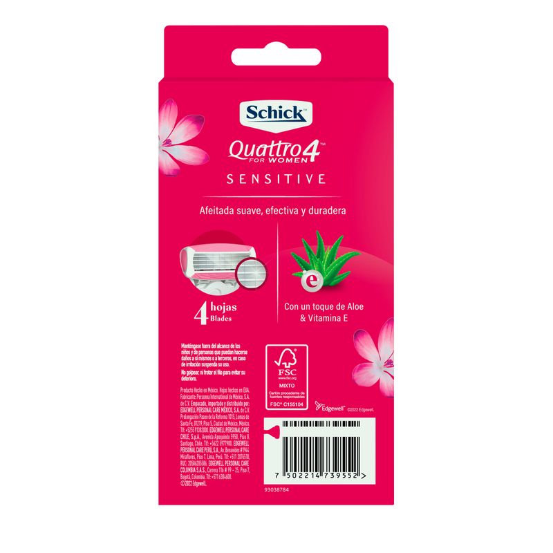 MAQUINA SCHICK QUATTRO WOMEN_P