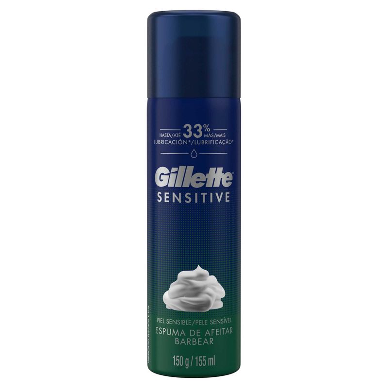 ESPUMA GILLETTE SENSITIVE_F