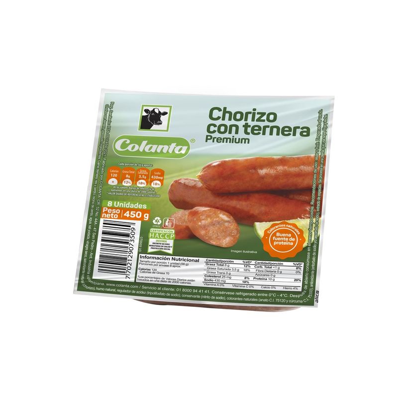 CHORIZO CON TERNERA COLANTA_F