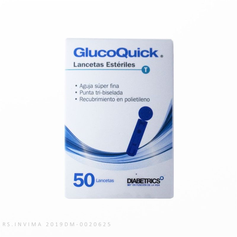 GLUCOQUICK LANCETAS ESTERIL_F