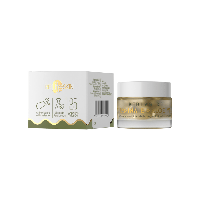 PERLAS DE VITAMINA E - ALOE VE_L