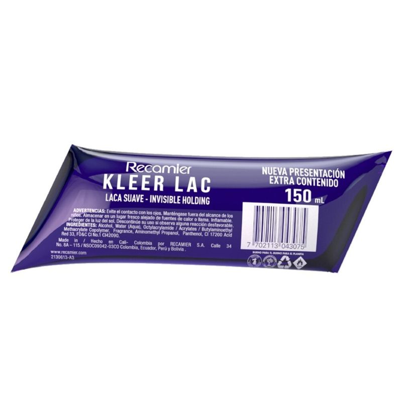 LACA KLEER LAC SUAVE INVISIBLE_F