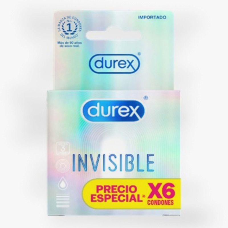 PRESERVATIVO DUREX INVISIBLE_F