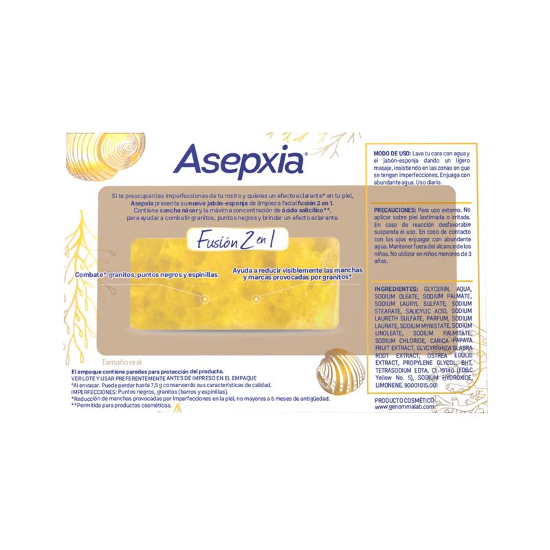 JABON ASEPXIA BARRA ESPONJA_L