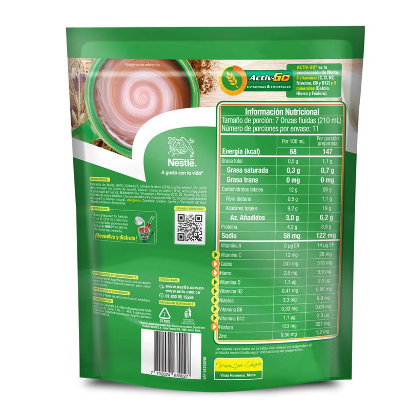 MILO ACTIV -GO DOY PACK_P