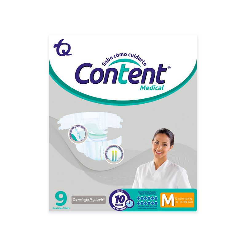 PAÑAL CONTENT MEDICAL ADULTO M_F