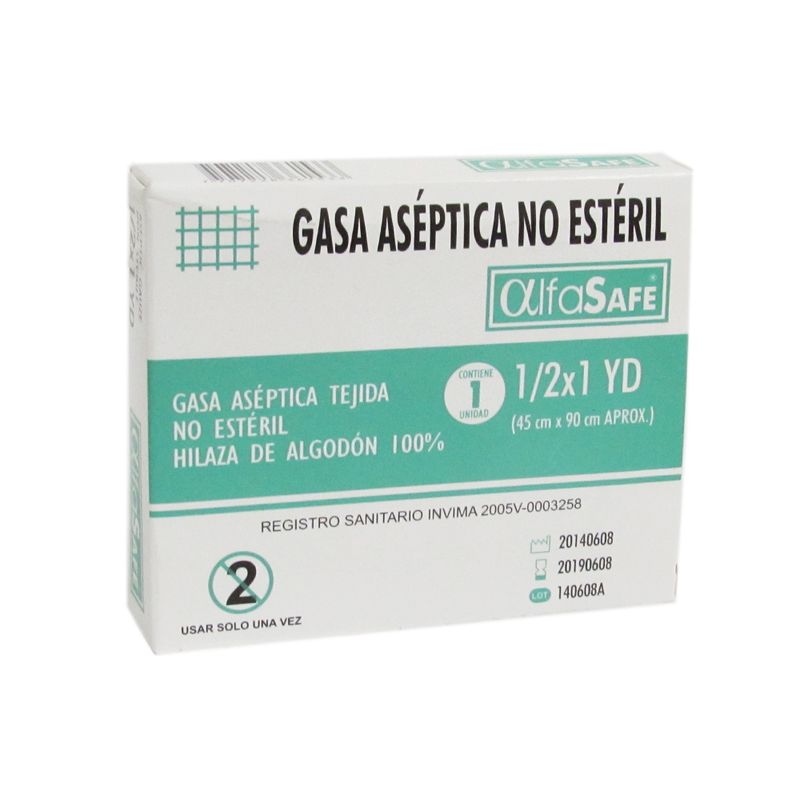 GASA ASEPTICA ALFA 1-2 X 1 YD_F