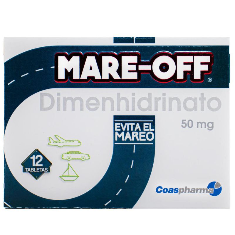 MAREOFF -DIMENHIDRINATO 50 MG_F