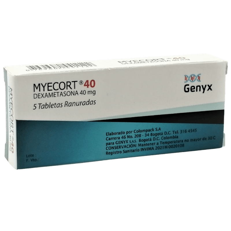 MYECORT GENYX 40 MG_F