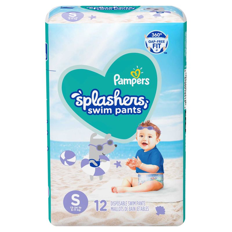 PAÑALES PAMPERS SPLASHERS  T 3_F