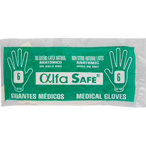 GUANTES CIRUGIA ALFA N-6_F