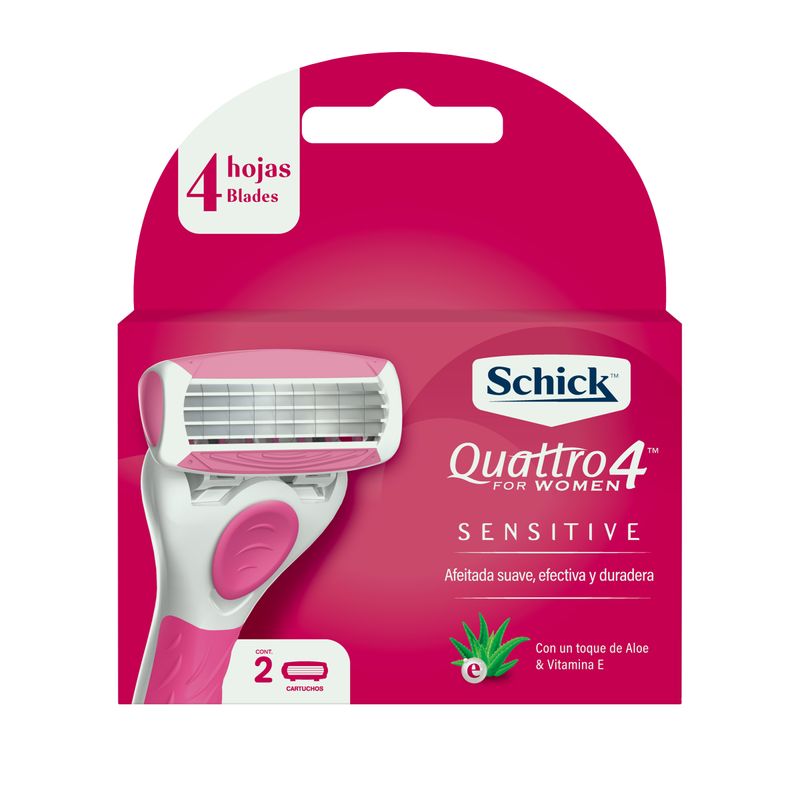 REPUESTO SCHICK QUATTRO WOMEN_F
