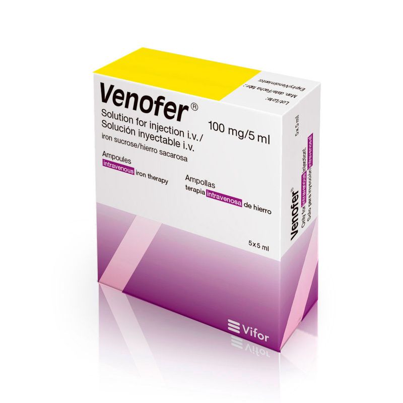 VENOFER 100 MG-5ML_F