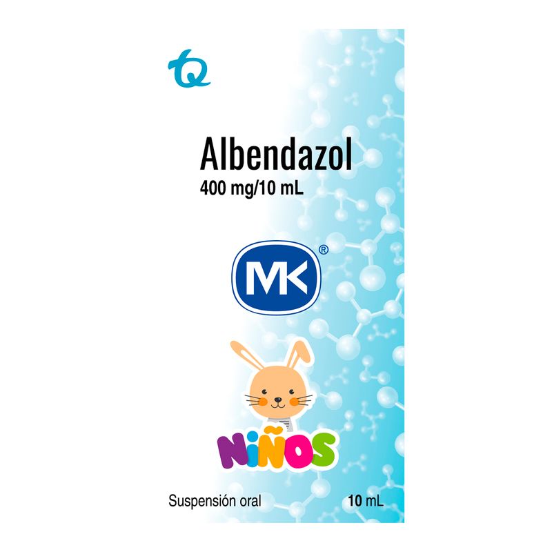 ALBENDAZOL 400 MG - 10 ML -MK-_F