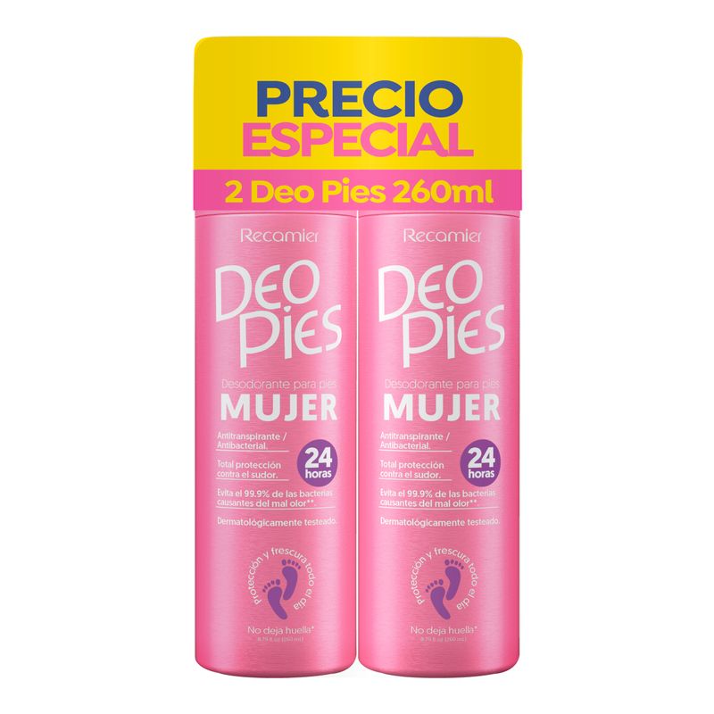 OFER DTE DEO PIES MUJER 260 ML_F