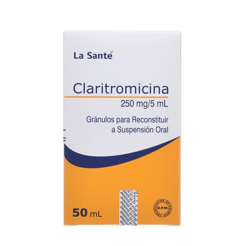 CLARITROMICINA 250 MG -LA SANT_F