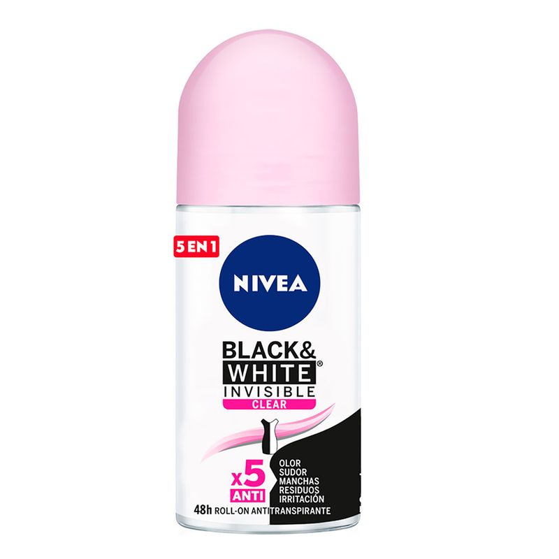 DTE NIVEA INV B&W CLEAR ROLL_F