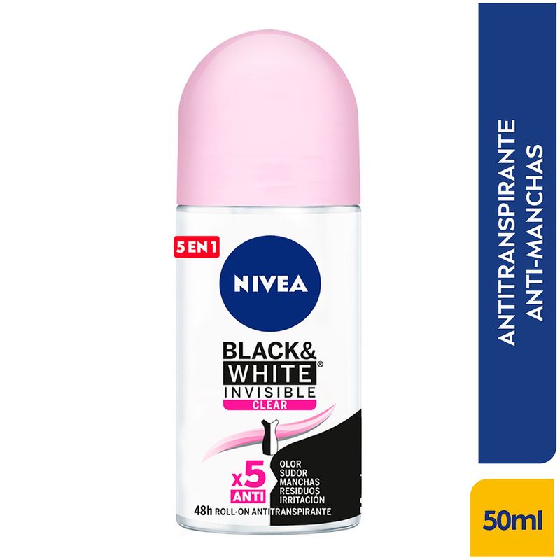 DTE NIVEA INV B&W CLEAR ROLL_L