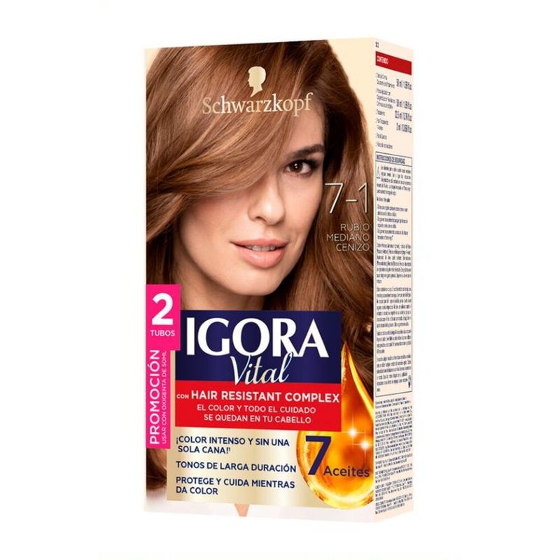 TINTE IGORA VITAL 7-1 RUBIO ME_F