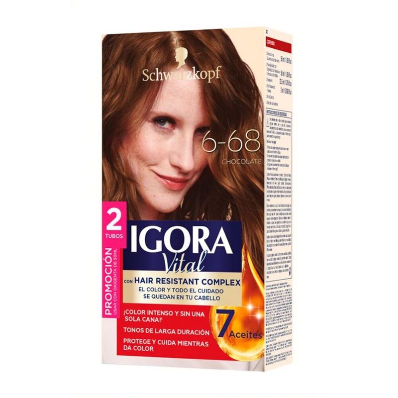TINTE IGORA VITAL 6-68 CHOCOLA_F