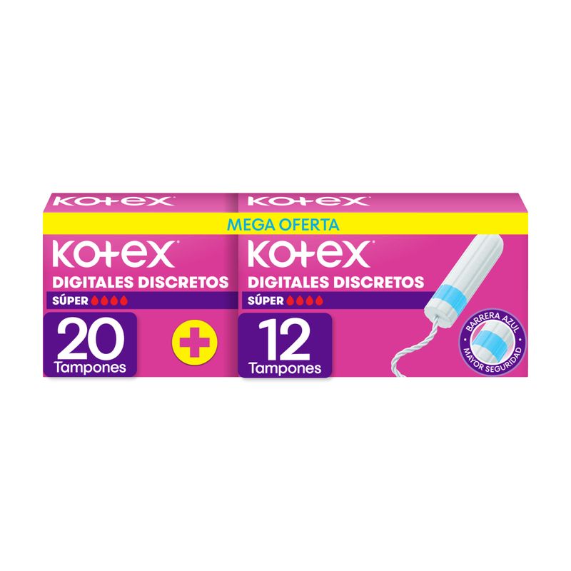 OF TAMPON KOTEX EVOLUTION SUPE_F