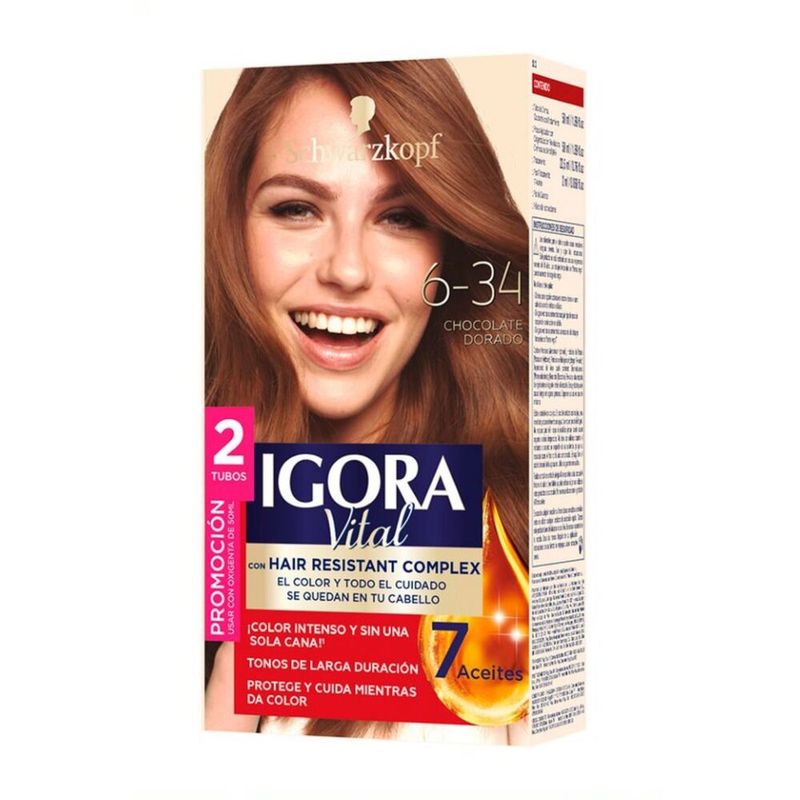 TINTE IGORA VITAL 6-34  CHOCOL_F