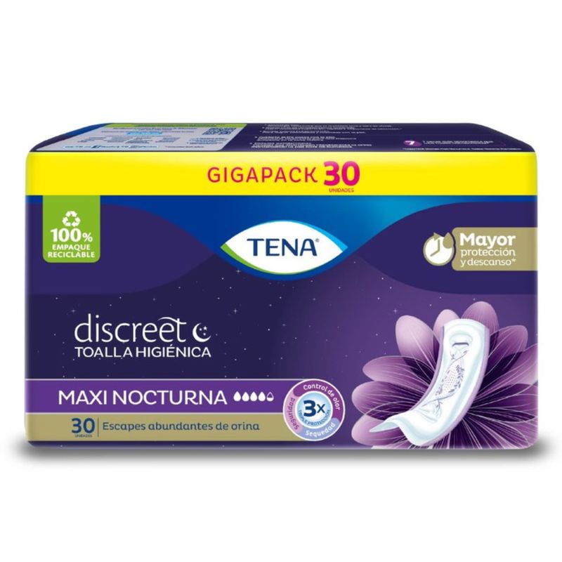 TOALLATENADISCREETMAXI NOCT_F