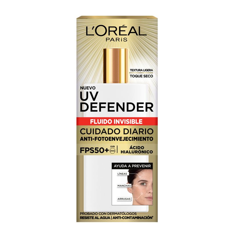 CREMA LOREAL PARíS UV DEFENDER_F