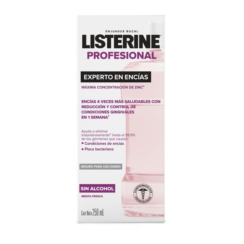 ENJUAGUE BUCAL LISTERINE PROFE_F
